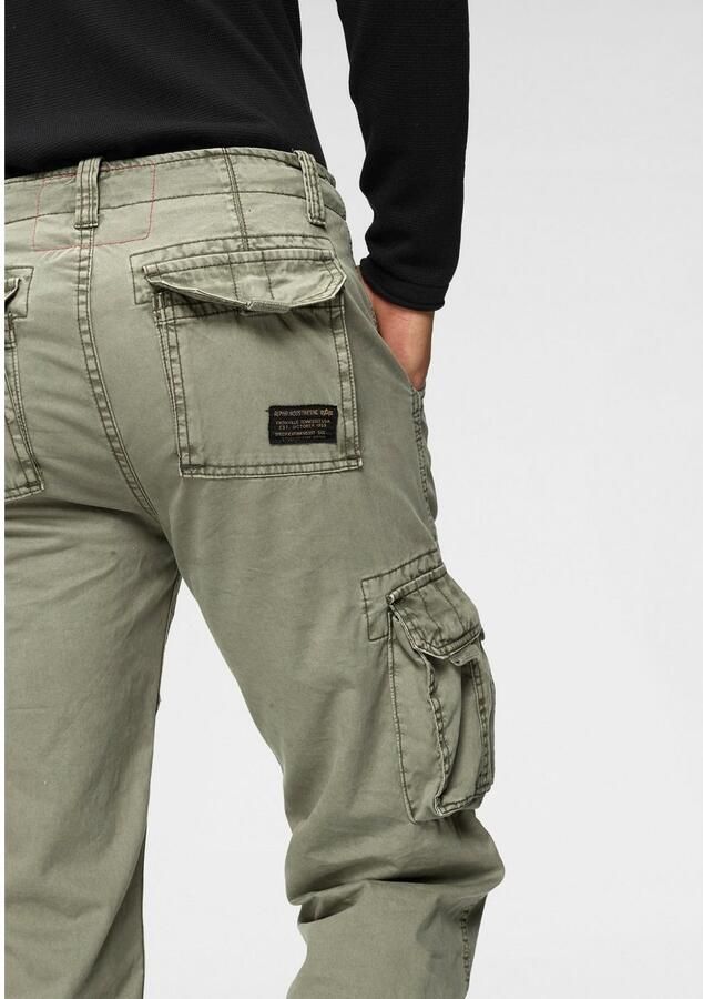 Alpha Industries Cargobroek Jet pant met zijcargozakken en koord aan de beenafsluiting - Foto 2