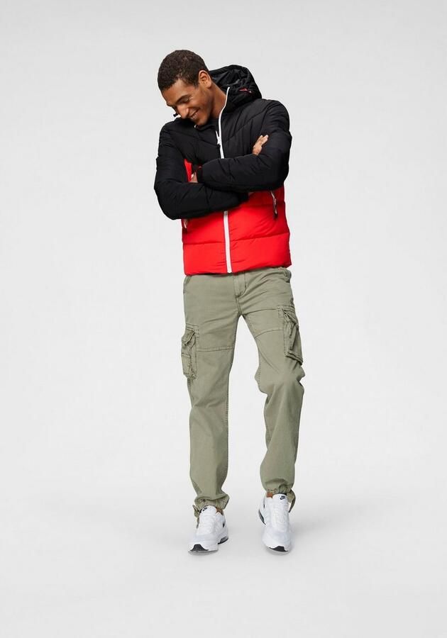 Alpha Industries Cargobroek Jet pant met zijcargozakken en koord aan de beenafsluiting - Foto 13