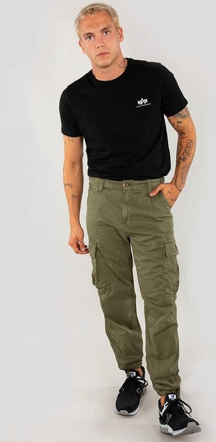 Alpha industries Regular fit cargobroek met achterzakken model 'SQUAD' - Foto 9