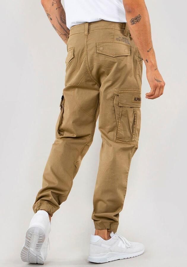 Alpha industries Regular fit cargobroek met achterzakken model 'SQUAD'