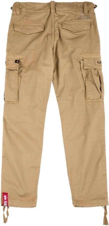 Alpha industries Regular fit cargobroek met achterzakken model 'SQUAD' - Foto 4