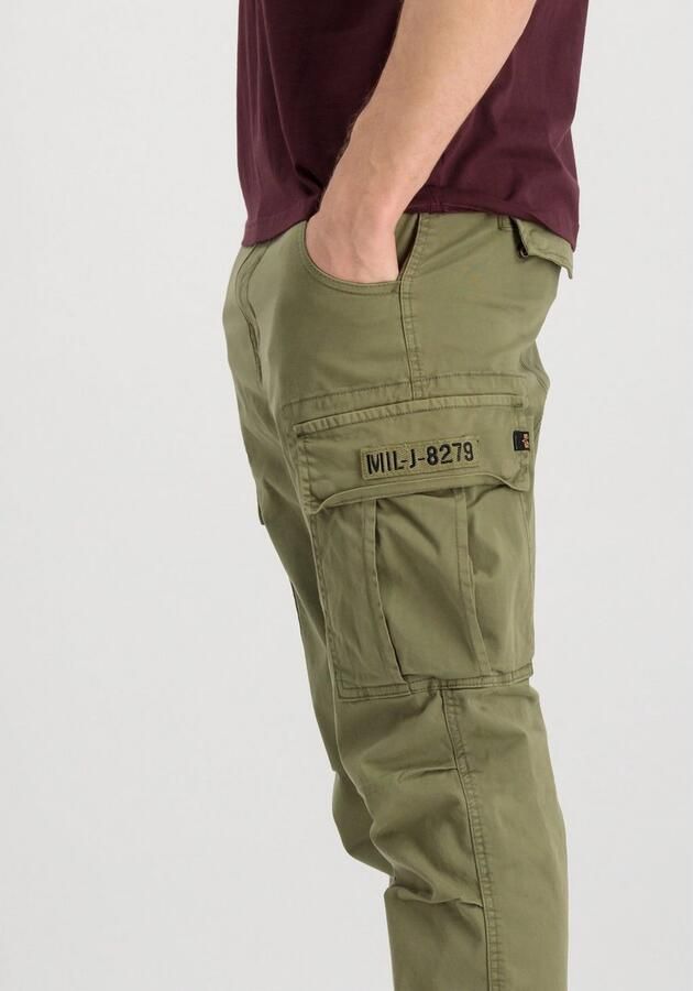 Alpha industries Regular fit cargobroek met achterzakken model 'SQUAD' - Foto 4