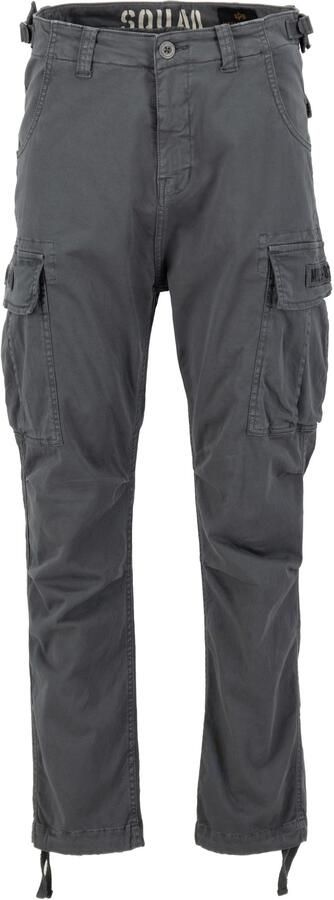 Alpha industries Regular fit cargobroek met achterzakken model 'SQUAD' - Foto 6