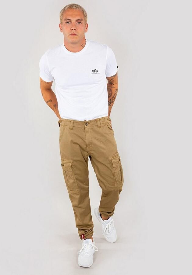 Alpha industries Regular fit cargobroek met achterzakken model 'SQUAD' - Foto 3