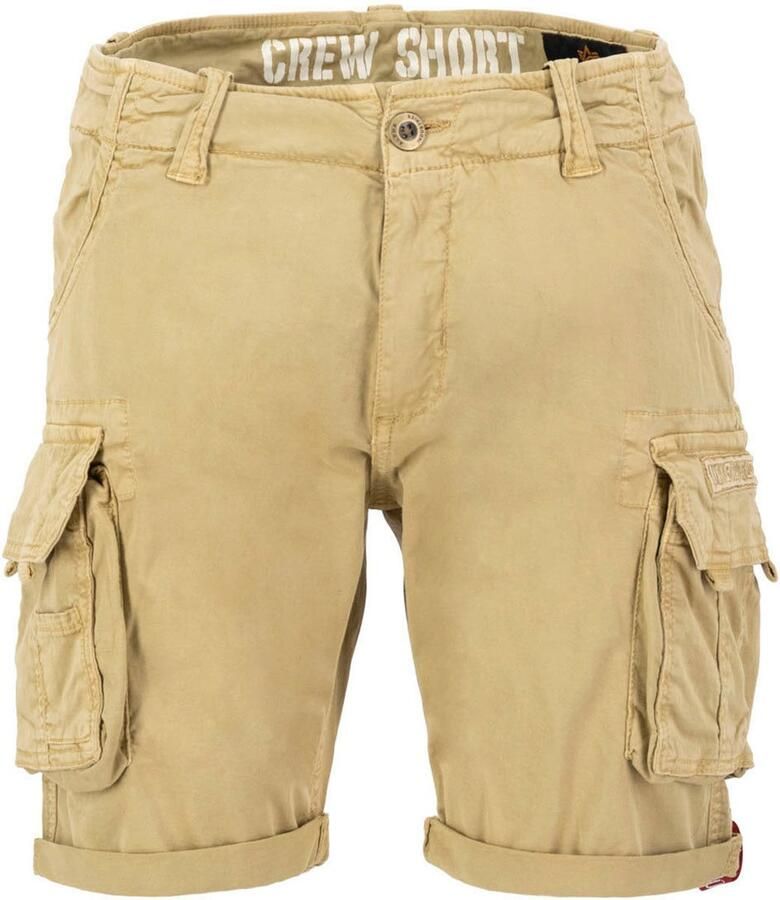 Alpha industries Crew Short Cargo shorts Kleding sand maat: 33 beschikbare maaten:29 30 31 32 33