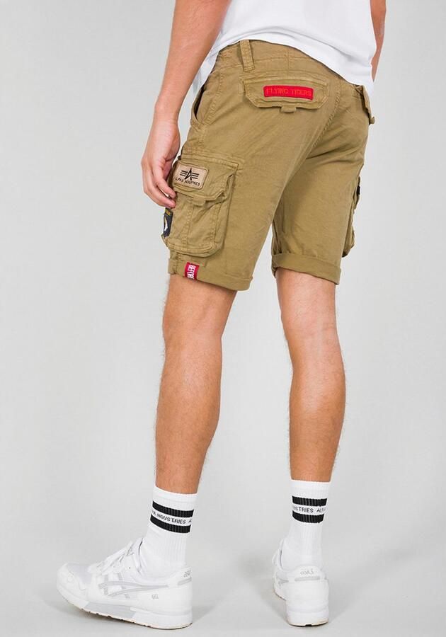 Alpha industries Korte cargobroek met logo-applicaties - Foto 2