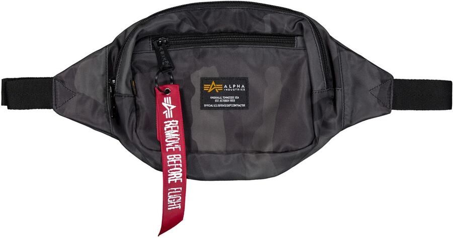 Alpha Industries Draagtas Crew Waist Bag Camo - Foto 4
