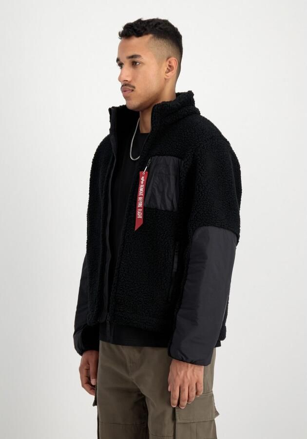 Alpha Industries Functioneel jack Sherpa Zip-Jacket - Foto 4