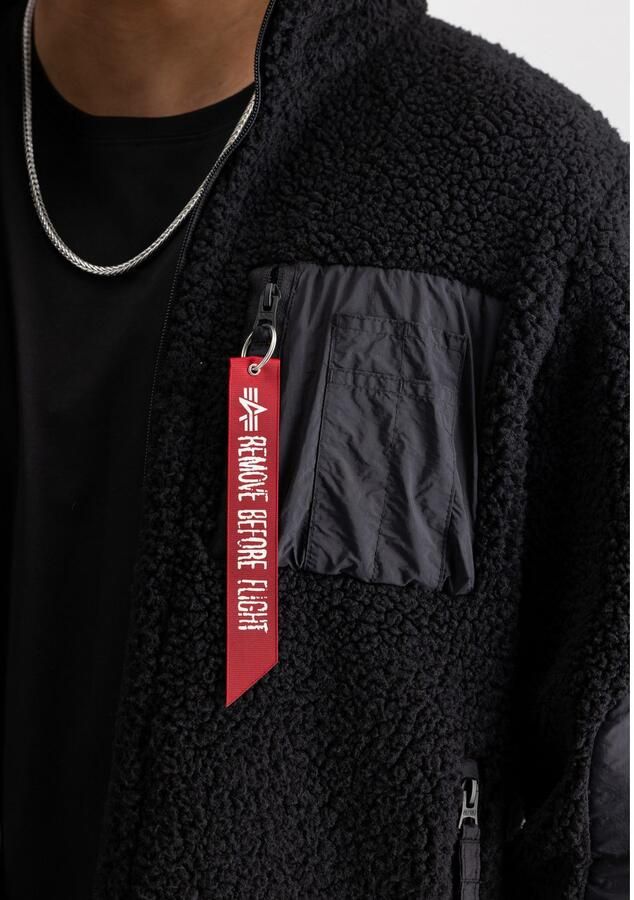 Alpha Industries Functioneel jack Sherpa Zip-Jacket