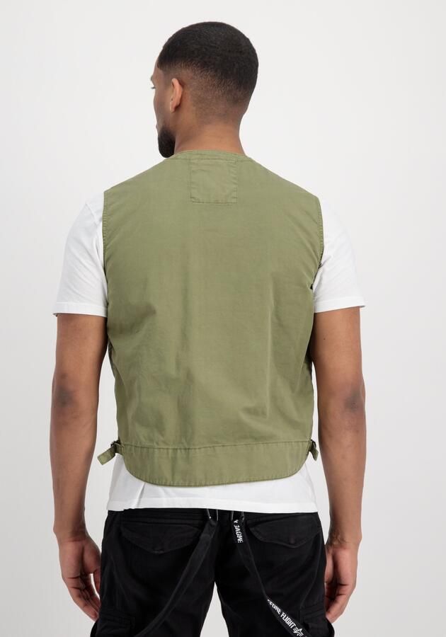 Alpha industries Military Vest Bodywarmers Kleding olive maat: XL beschikbare maaten:S M L XL - Foto 3