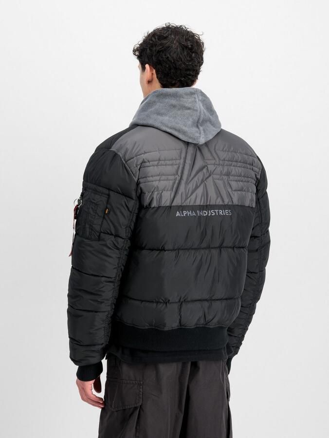 Alpha Industries Gewatteerde jas MA-1 Logo Puffer - Foto 3
