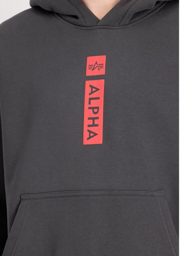 Alpha Industries Hoodie Alpha Puff Print Hoodie