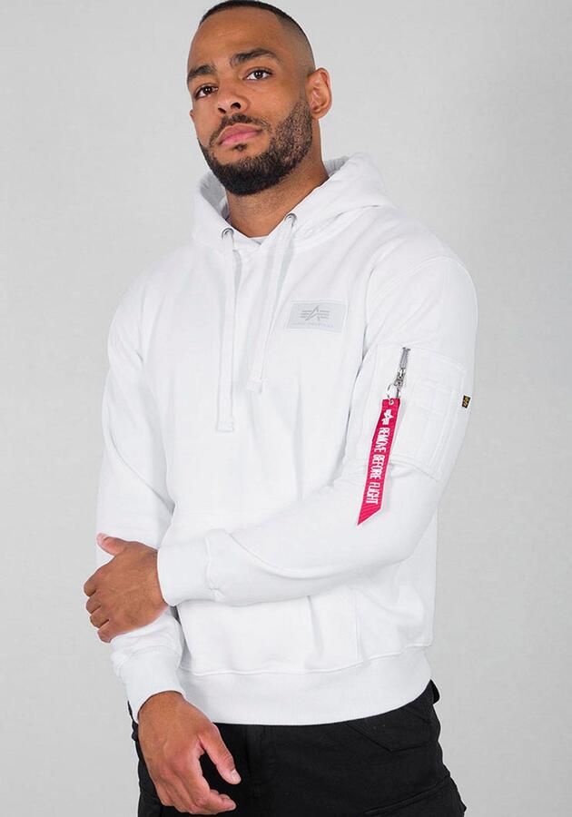 Alpha industries Back Print Hoodies Kleding white maat: XXL beschikbare maaten:S M L XL XXL - Foto 6