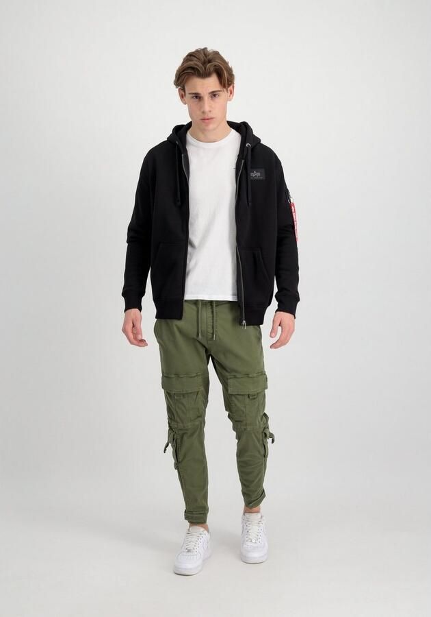 Alpha industries Sportieve capuchon sweatjack Black Heren - Foto 2
