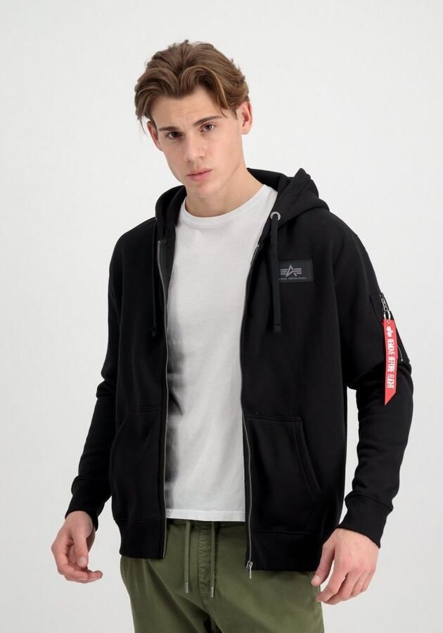 Alpha industries Sportieve capuchon sweatjack Black Heren - Foto 3