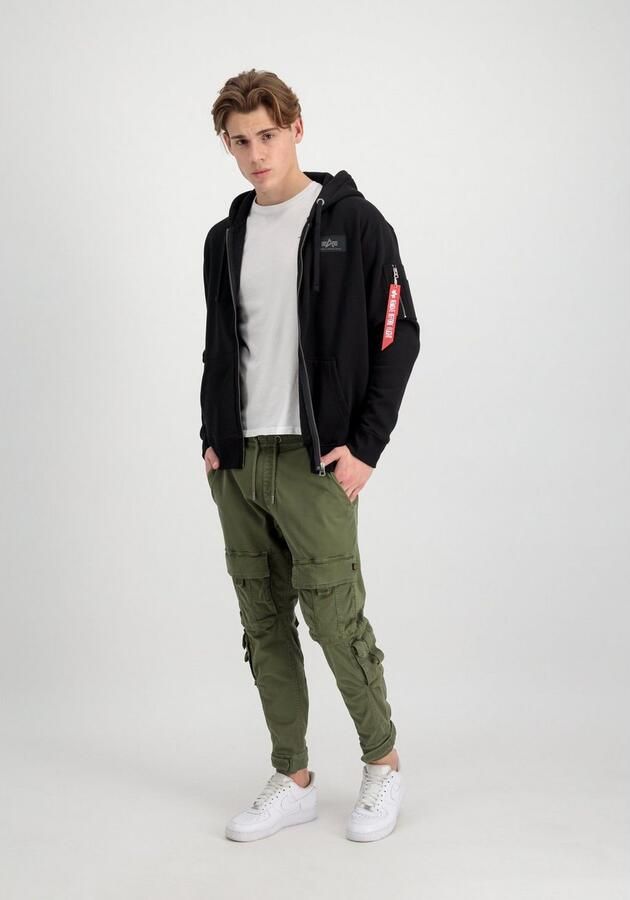 Alpha industries Sportieve capuchon sweatjack Black Heren - Foto 5
