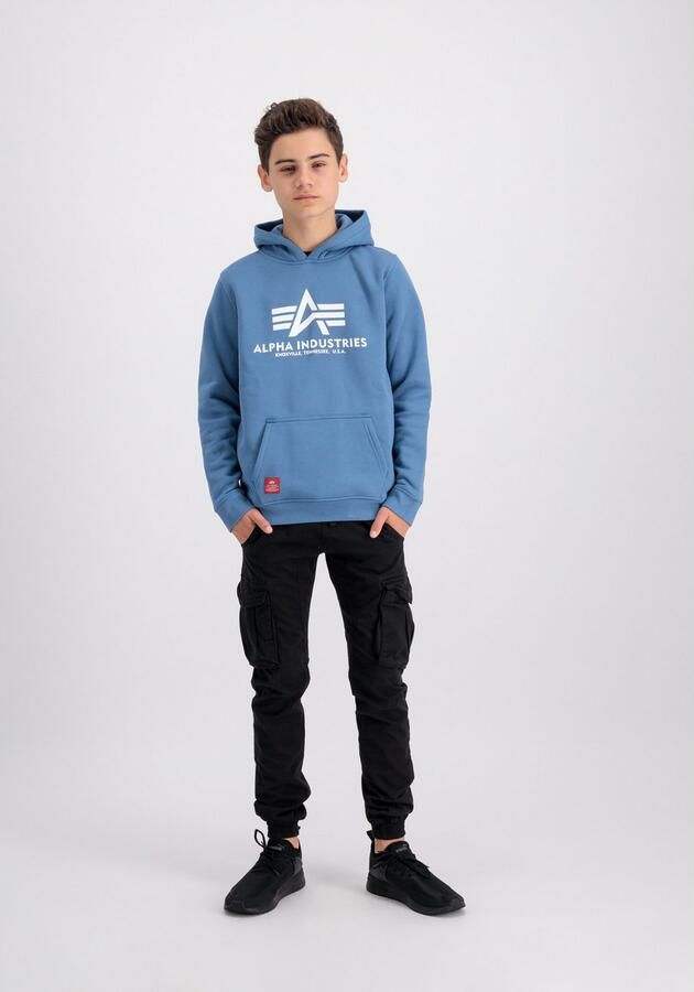 Alpha industries Hoodie met labelprint model 'Basic' - Foto 3