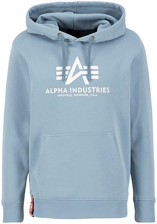 Alpha industries Hoodie met labelprint model 'BASIC' - Foto 3