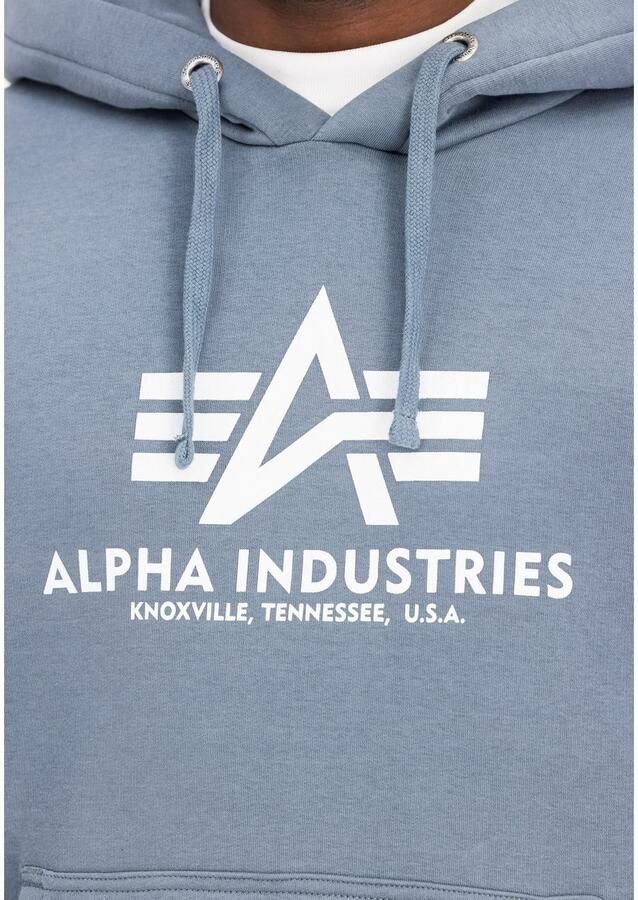 Alpha industries Hoodie met labelprint