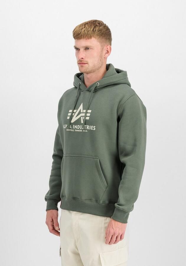 Alpha industries Hoodie met labelprint model 'BASIC' - Foto 5