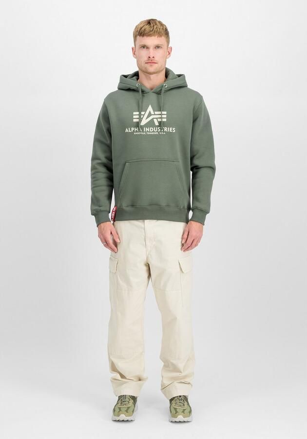 Alpha industries Hoodie met labelprint model 'BASIC' - Foto 7