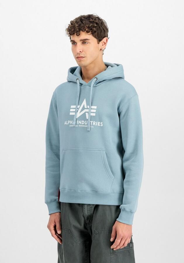 Alpha industries Hoodie met labelprint model 'BASIC' - Foto 5