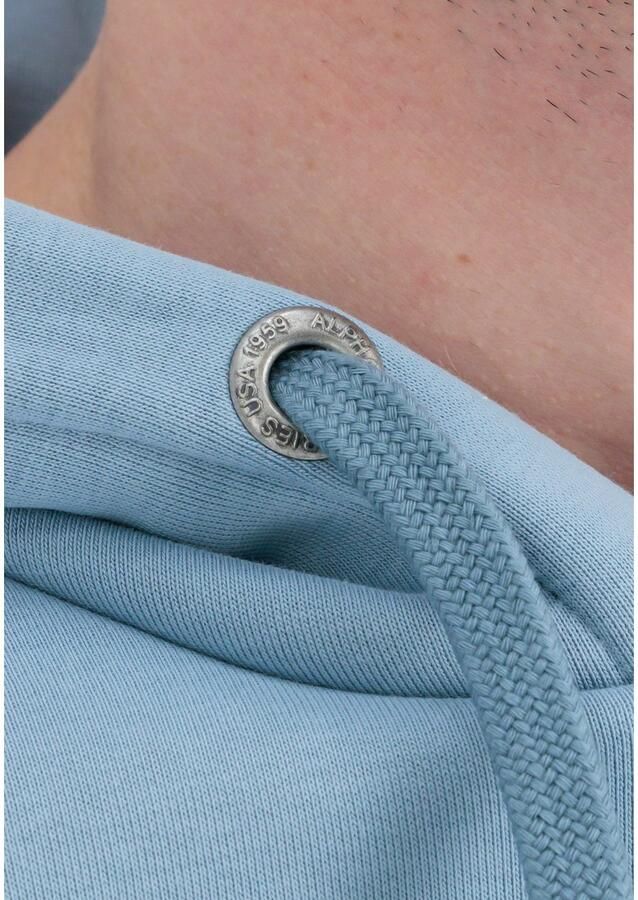 Alpha industries Hoodie met labelprint model 'BASIC' - Foto 2