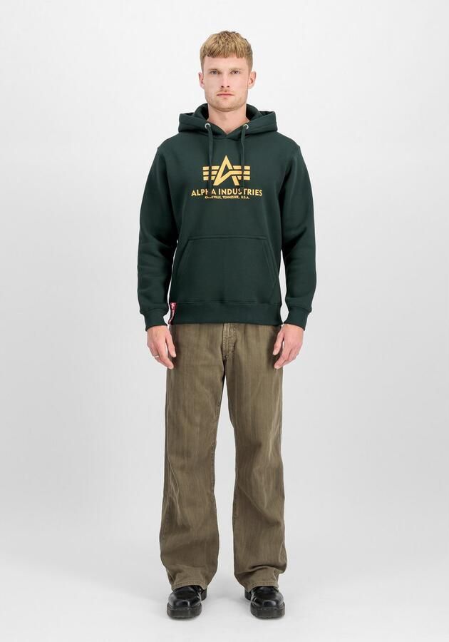 Alpha industries Bluza Basic 178312 353 s Groen Heren - Foto 6