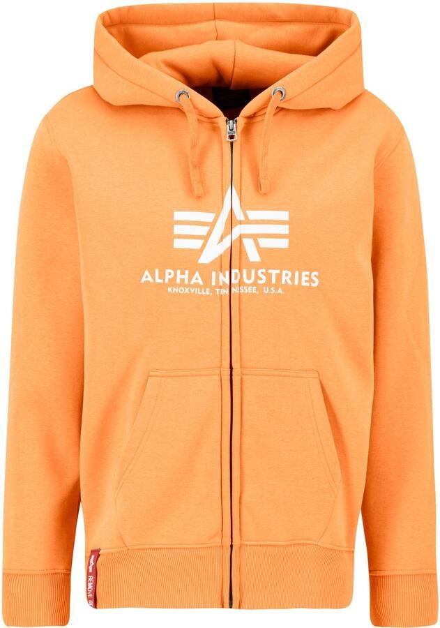 Alpha industries Sweatjack met labelprint model 'Basic' - Foto 6
