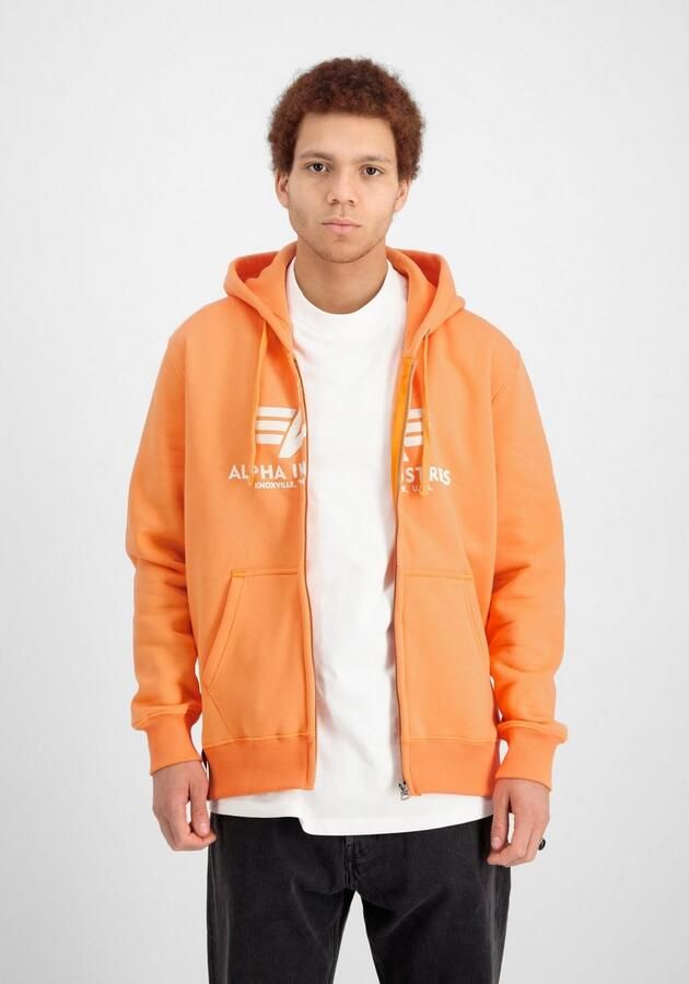 Alpha industries Sweatjack met labelprint model 'Basic' - Foto 5