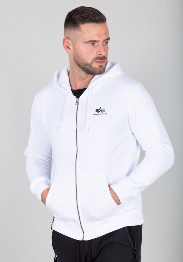 Alpha Industries Capuchonsweatvest Basic Zip Hoody SL