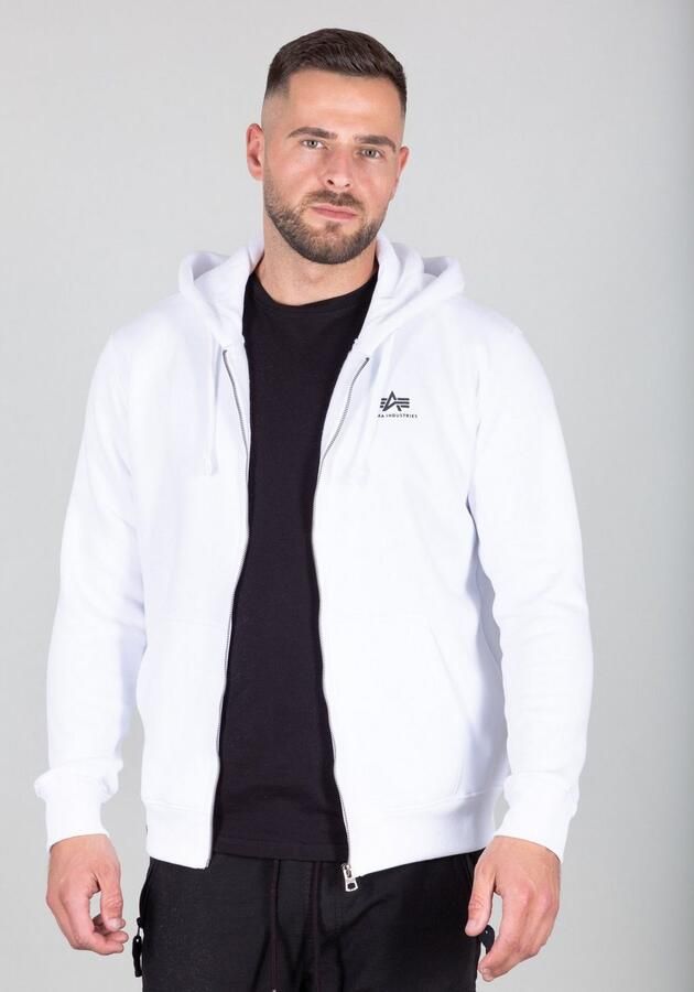 Alpha Industries Capuchonsweatvest Basic Zip Hoody SL - Foto 2