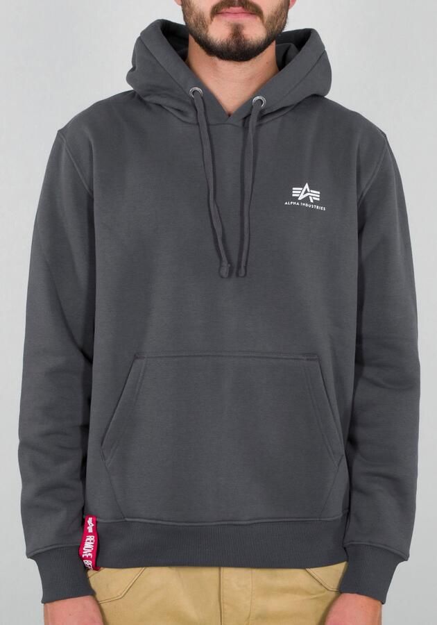 Alpha industries Hoodie met labelprint model 'BASIC' - Foto 2