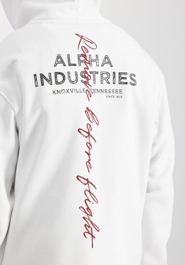 Alpha Industries Hoodie Signature Backprint Hoodie - Foto 3