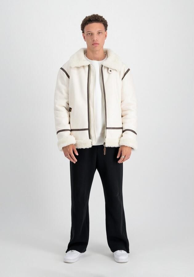 Alpha Industries Leren jack B-3 Faux Leather