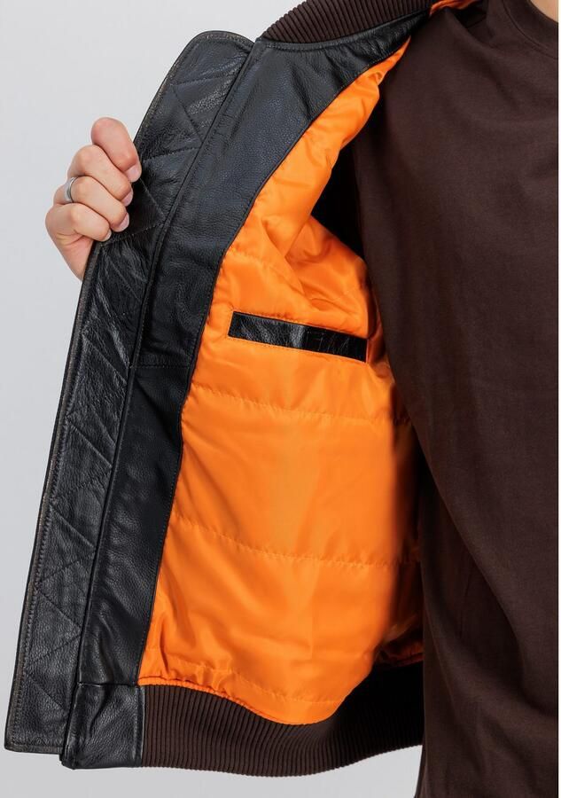 Alpha Industries Leren jack MA-1 Leather LF