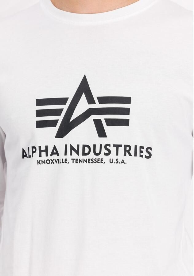 Alpha Industries Shirt met lange mouwen BASIC T LS