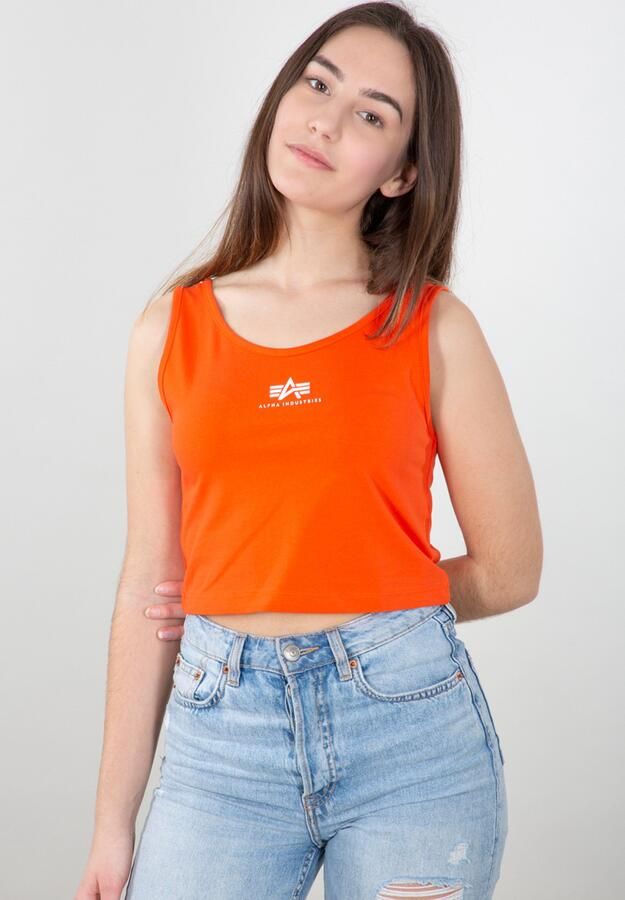 Alpha Industries Muscle-shirt Basic Crop-Tank SL Women - Foto 4