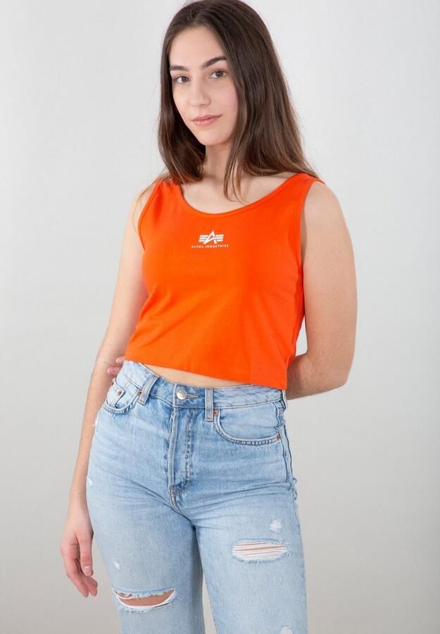 Alpha Industries Muscle-shirt Basic Crop-Tank SL Women