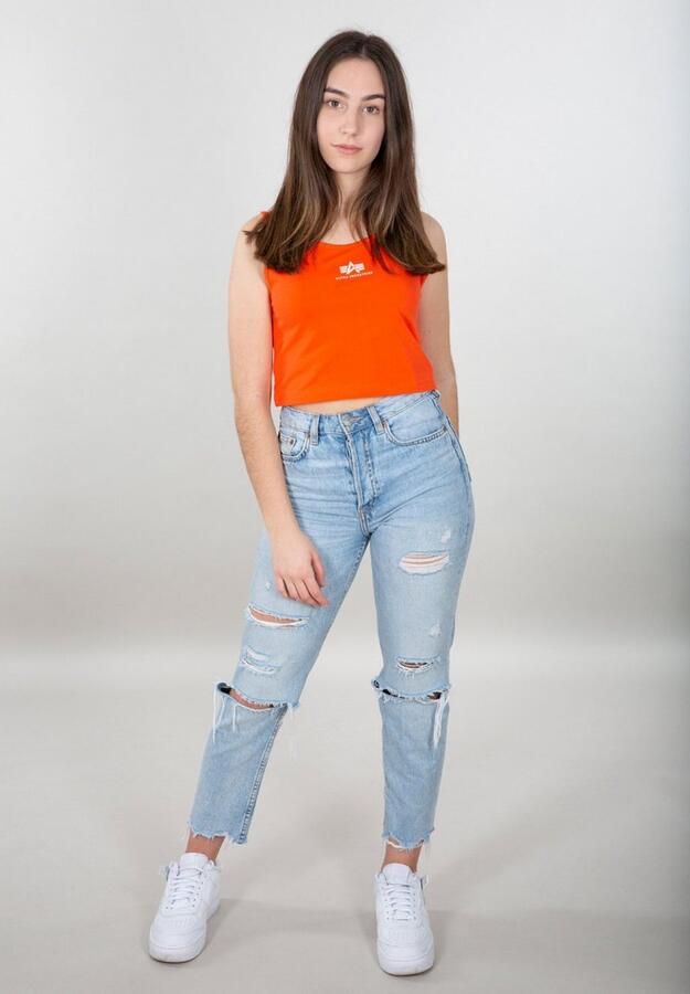 Alpha Industries Muscle-shirt Basic Crop-Tank SL Women - Foto 2