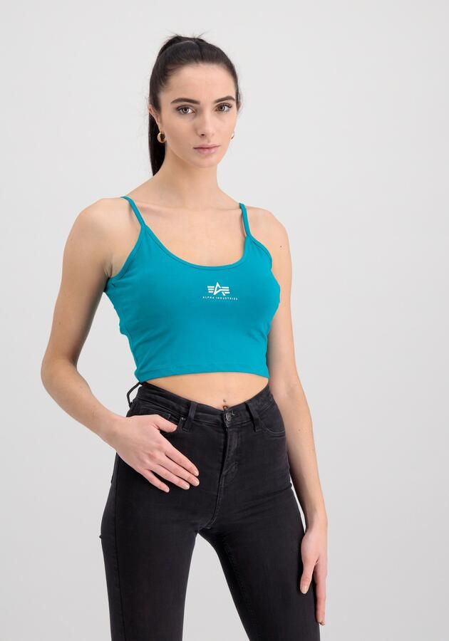 Alpha Industries Muscle-shirt Basic Crop-Top SL Women - Foto 5