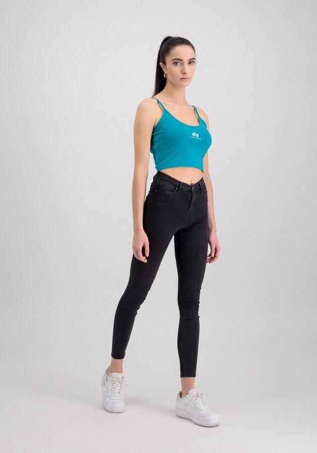 Alpha Industries Muscle-shirt Basic Crop-Top SL Women