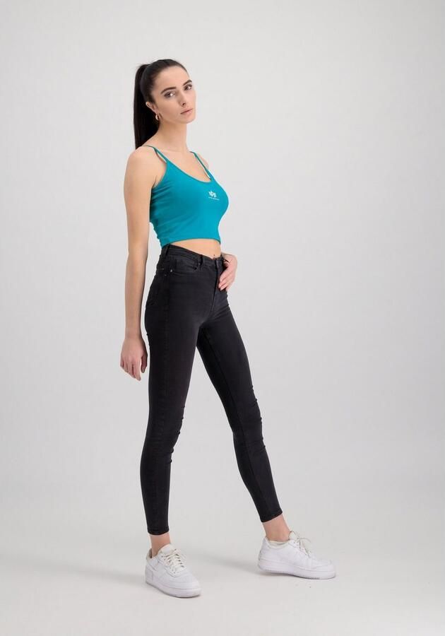 Alpha Industries Muscle-shirt Basic Crop-Top SL Women - Foto 2