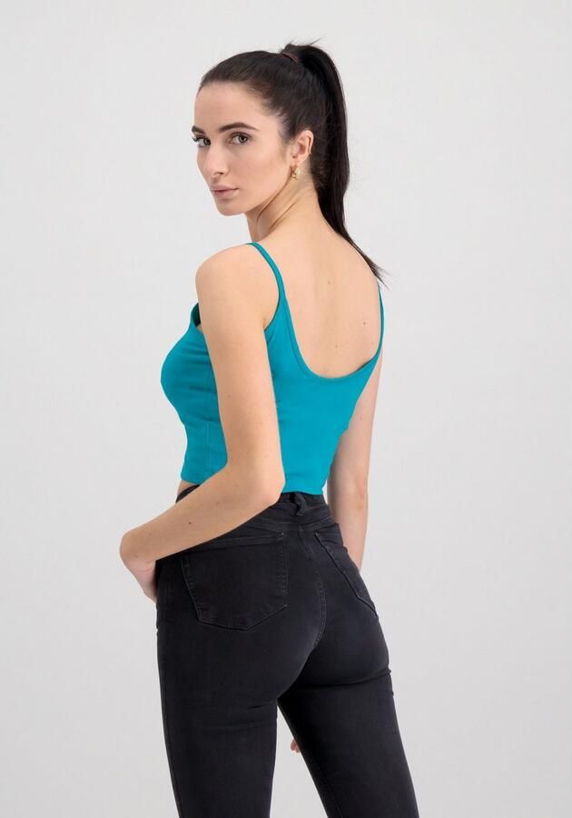 Alpha Industries Muscle-shirt Basic Crop-Top SL Women - Foto 4