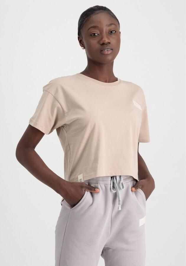Alpha Industries Muscle-shirt Organics Cropped OS T Wmn
