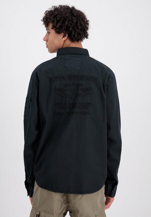 Alpha Industries Oversized shirt Air Force EMB Shirt - Foto 2