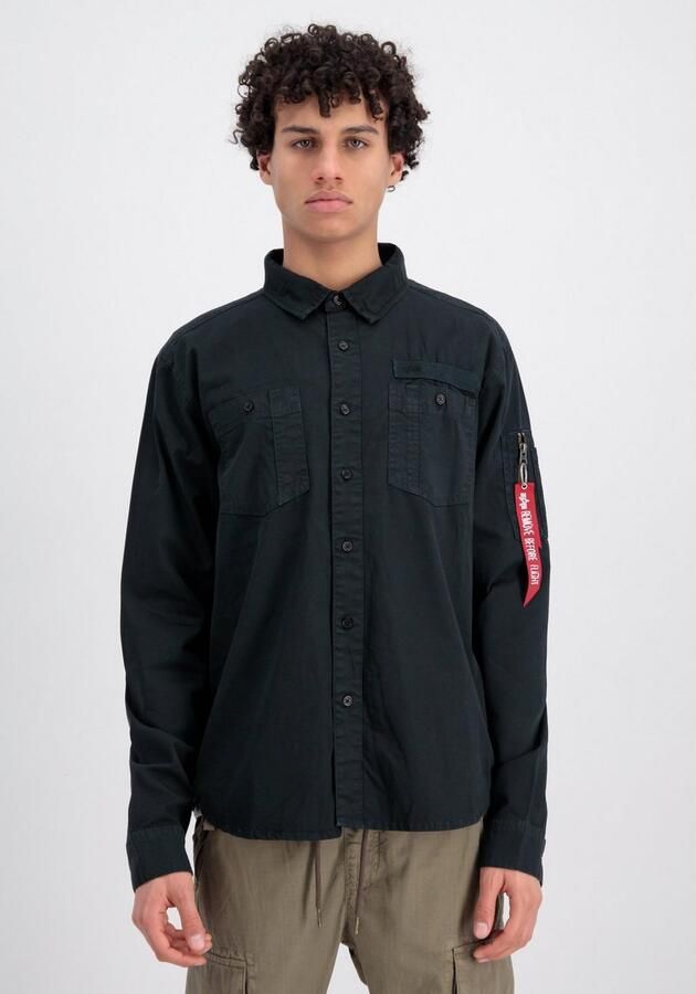 Alpha Industries Oversized shirt Air Force EMB Shirt - Foto 4