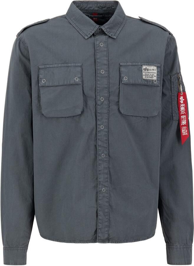 Alpha Industries Oversized shirt Urban Military Shirt - Foto 5