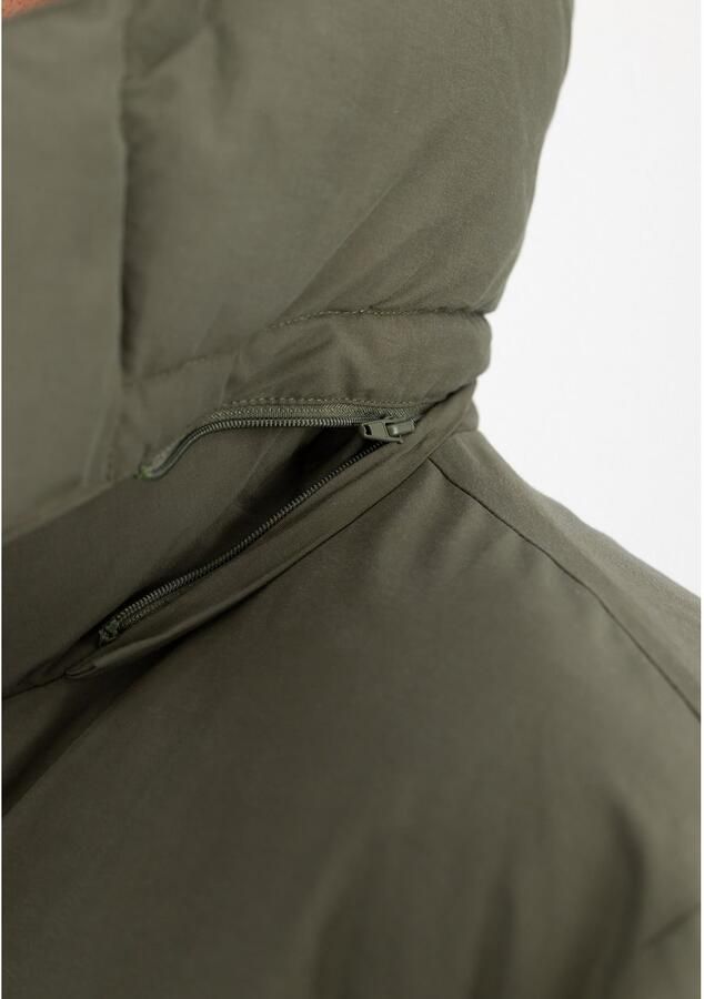 Alpha industries Gevoerde Parka Jas Green Heren