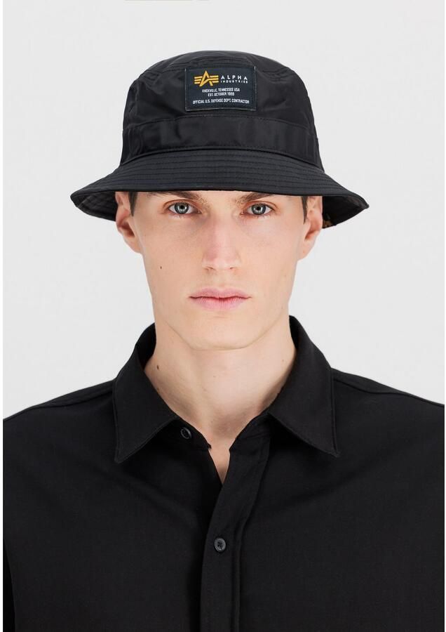 Alpha industries Vissershoedje met logo